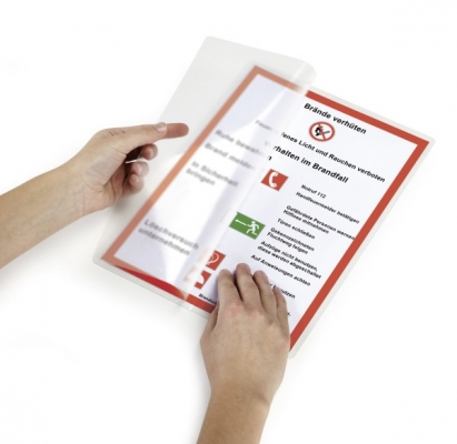 Folie autolaminatoare Seal It A4 transparenta 50 buc/set Durable