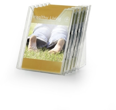 Tavita Comimboxx XL vertical, A4 transparent, 5 buc/set Durable