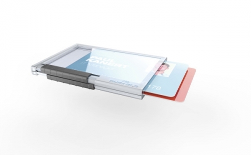 Suport card Pushbox dublu 10 buc/set Durable