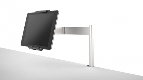 Suport tableta cu brat si clema, 7-13 inch, prindere pe masa, argintiu Durable