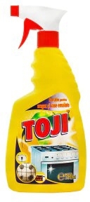Solutie spray aragaz, cu pompa, 750 ml, Toji