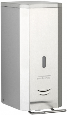 Dozator de sapun lichid, cu actionare levier, din inox, 1.5l, Mediclinics 