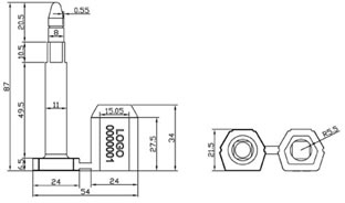 Sigiliu de inalta securitate Newboltseals SealsCompany
