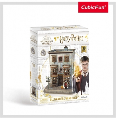 Puzzle 3D Harry Potter - Magazin Ollivanders 66 Piese Cubicfun