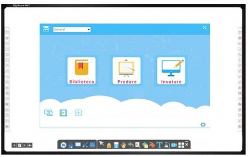 Tabla Interactiva Light 87 inch, Multi-touch IQboard resigilat 