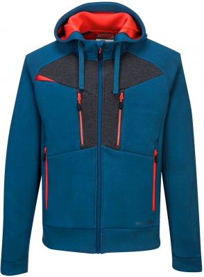 Hanorac cu fermoar, metro blue, regular,  DX4, Portwest