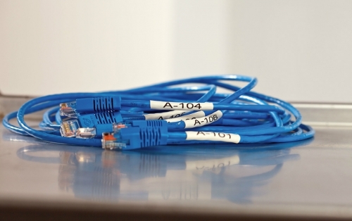 Tub termocontractibil ID1 19 mm x 1.5 m  negru-galben Dymo