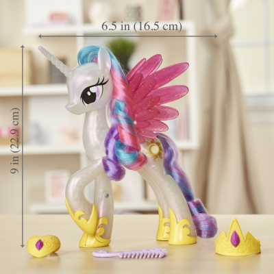 PRINTESA CELESTIA PONEIUL STRALUCITOR HASBRO