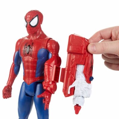 SPIDERMAN TITAN POWER PACK CU LANSATOR HASBRO