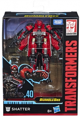 TRANSFORMERS ROBOT SHATTER SERIA DELUXE STUDIO HASBRO