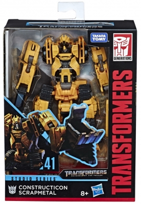 TRANSFORMERS ROBOT DELUXE CONSTRUCTICON SCRAPMETAL HASBRO