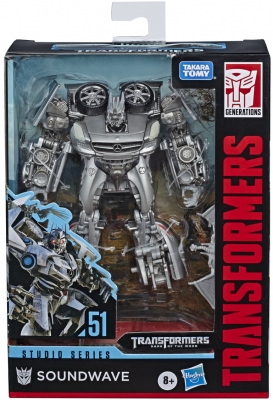 TRANSFORMERS GENERATIONS DELUXE ROBOT SOUNDWAVE HASBRO