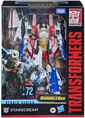 Figurina Transformers Robot Bumblebee Starscream Studio Series Hasbro