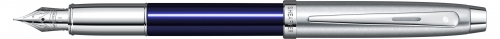 Stilou Translucent Blue & Brushed Chrome NT 100 Sheaffer