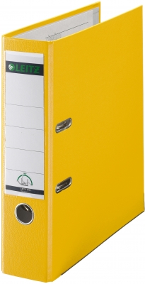 Biblioraft 180°, PP, partial reciclat, certificare FSC, A4, 80 mm, Leitz