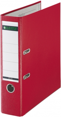 Biblioraft 180°, PP, partial reciclat, certificare FSC, A4, 80 mm, Leitz