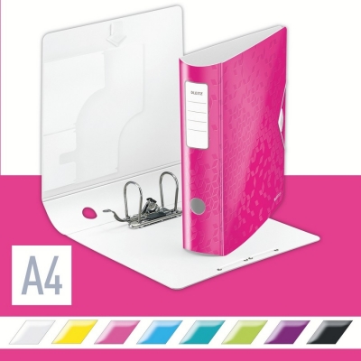 Biblioraft 180° Active WOW, polyfoam, A4, 82 mm, Leitz
