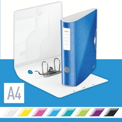 Biblioraft 180° Active WOW, polyfoam, A4, 82 mm, Leitz