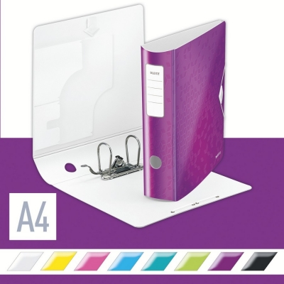 Biblioraft 180° Active WOW, polyfoam, A4, 82 mm, Leitz