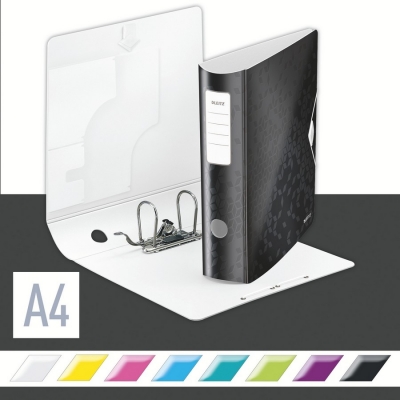 Biblioraft 180° Active WOW, polyfoam, A4, 82 mm, Leitz