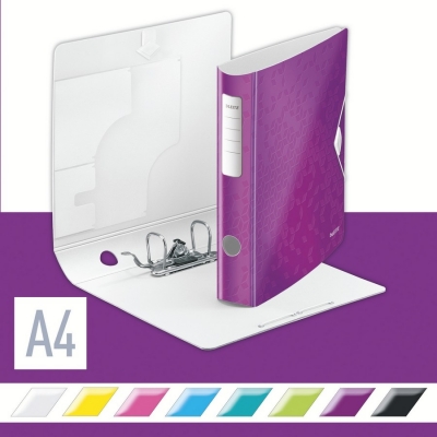 Biblioraft 180° Active WOW, polyfoam, A4, 65 mm, Leitz