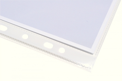 Dispenser folii de protectie, A4, cristal, 55 microni, 40 buc, Esselte