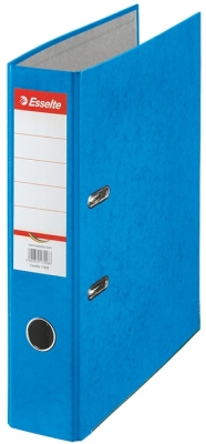 Biblioraft  Rainbow, carton prespan, partial reciclat, certificare FSC, A4, 75 mm, Esselte
