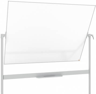 Tabla mobila Classic, otel emailat, 150x120 cm, magnetica, include marker si tavita, alb NOBO