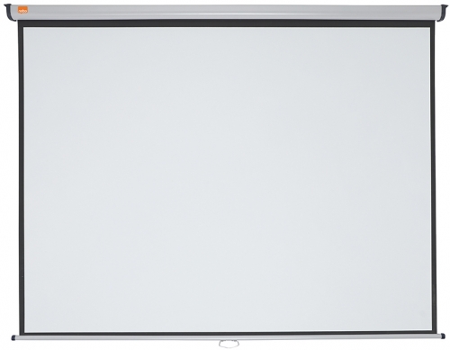 Ecran de proiectie, pentru perete, format 4:3, 200x151.3 cm, suprafata alb mat, home theater, cinema, office NOBO