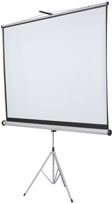 Ecran de proiectie, cu trepied, format 4:3, 200x151.3 cm, suprafata alb mat, home theater, cinema, office NOBO