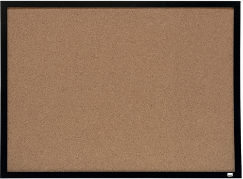 Panou pluta, 58x43 cm, natur, rama neagra NOBO