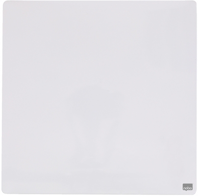Tabla patrata, plastic, 36x36 cm, magnetica, include marker si magneti, alb NOBO