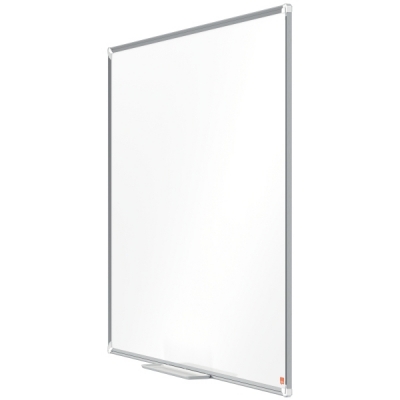 Tabla Premium Plus, otel emailat, 120x90 cm, magnetica, include marker si tavita, alb NOBO