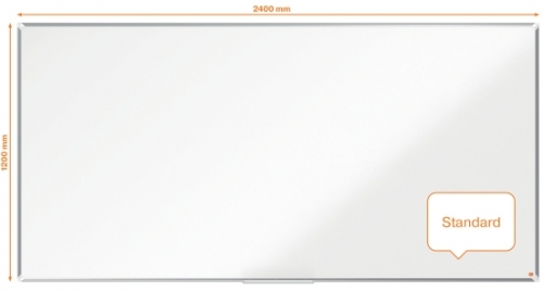 Tabla alba magnetica, otel emailat, 240 x 120 cm, Premium Plus Nobo 