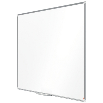 Tabla Premium Plus, otel lacuit, 200x100 cm, magnetica, include marker si tavita, alb NOBO