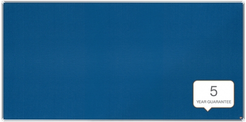 Panou Premium Plus, material textil, 240x120 cm, albastru NOBO