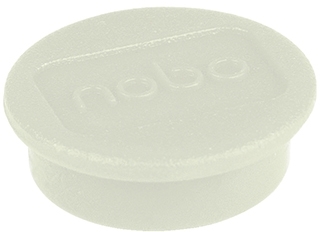 Magneti pentru table, diametru 24 mm, sustin 4 coli, 10 buc/set, alb NOBO