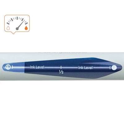 Marker pentru table si flipcharturi, cerneala lichida, varf tip dalta 5-12 mm, standard, 10 buc/cutie, albastru NOBO