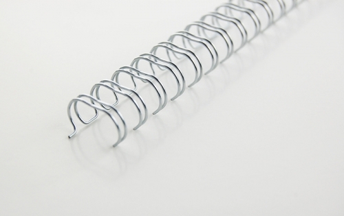 Spira metalica 34 inele 14mm A4 argintiu 125 coli 100 bucati GBC