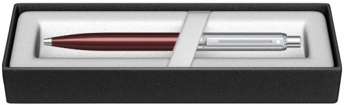 Pix Sentinel Burgundy & Brush Chrome NT Sheaffer