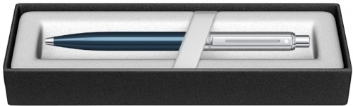 Pix Sentinel Blue & Brush Chrome NT Sheaffer