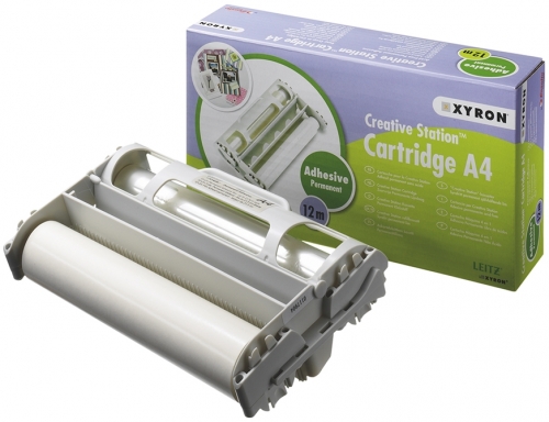 Cartus folie adeziv permanent A4 12 m Xyron