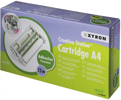 Cartus folie adeziv permanent A4 12 m Xyron