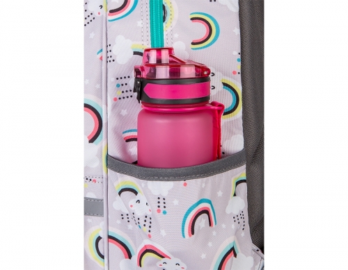 Rucsac Base, 2 compartimente, compartiment pentru laptop, Rainbow Time, CoolPack