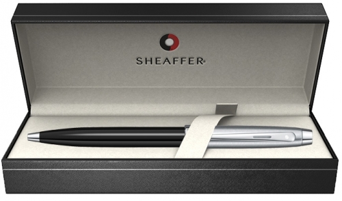 Pix Glossy Black Brushed Chrome NT 100 Sheaffer