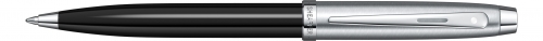 Pix Glossy Black Brushed Chrome NT 100 Sheaffer