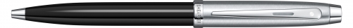 Pix Glossy Black Brushed Chrome NT 100 Sheaffer