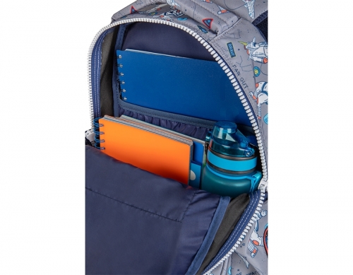 Rucsac Jerry, 3 compartimente, compartiment pentru laptop, Cosmic, CoolPack