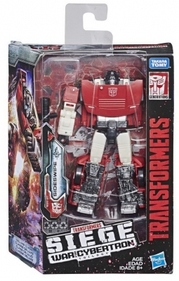 TRANSFORMERS ROBOT DELUXE AUTOBOT SIDESWIPE HASBRO