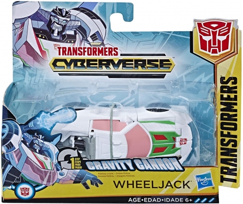 TRANSFORMERS ROBOT VEHICUL CYBERVERSE 1 STEP WHEELJACK HASBRO